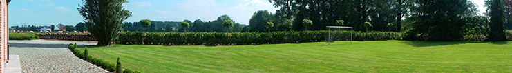 Le domaine en été